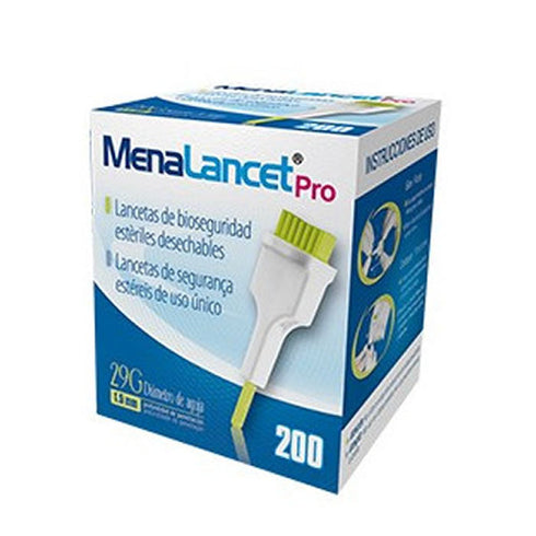 Menarini Menalancet Pro 29g 200 Lancets Jag Couture Beauty