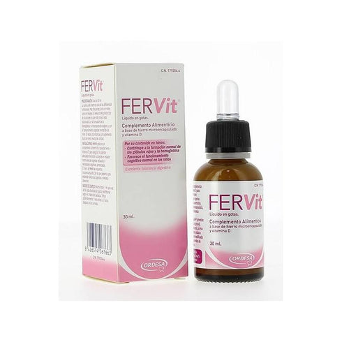 Ordesa Fervit Liquid Drops 30ml - Jag Couture Beauty