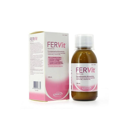 Ordesa Fervit Oral Solution 120ml - Jag Couture Beauty