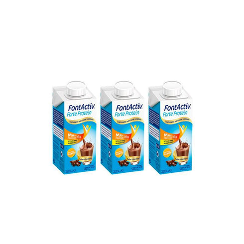 Ordesa Fontactiv Forte Protein Chocolate 3x 200ml - Jag Couture Beauty