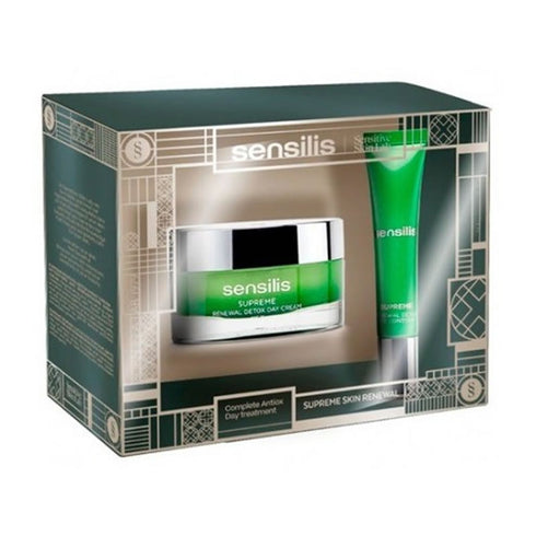 Sensilis Supreme Renewal Detox Gift Set Day Cream 50ml + Eye Contour 15ml - Jag Couture Beauty