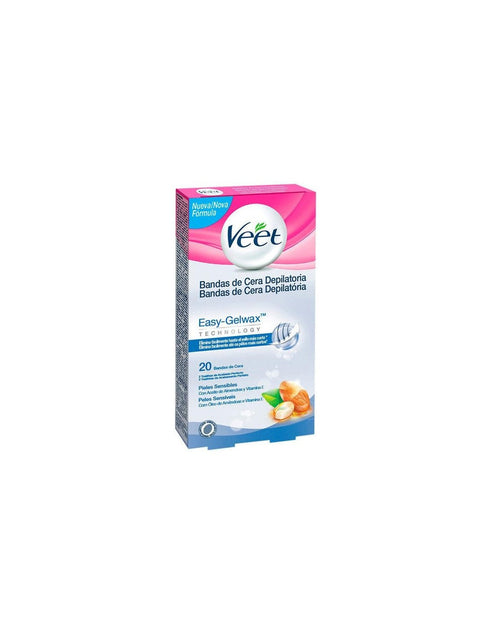 Veet Bandas De Cera Depilatorias Corporales Pure Piel Sensible 20 Jag Couture Beauty