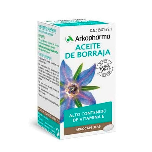 Arkopharma Arkocápsulas Borage Oil 50 Pearls - Jag Couture Beauty