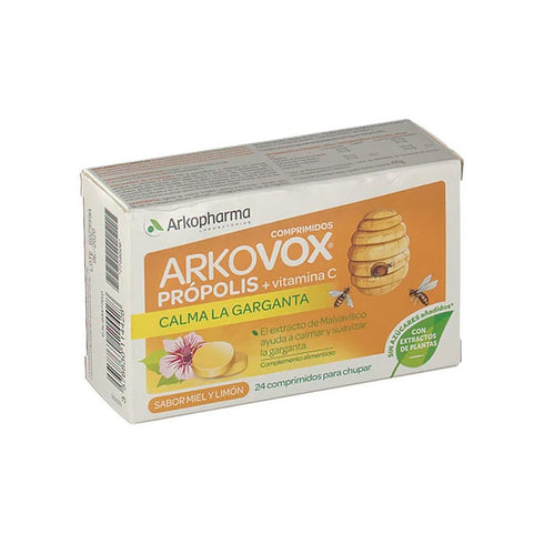Arkopharma Arkovox 24 Honey & Lemon Tablets - Jag Couture Beauty