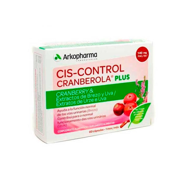 Arkopharma Cranberola Ciscontrol Plus Heather 60 Capsules - Jag Couture Beauty