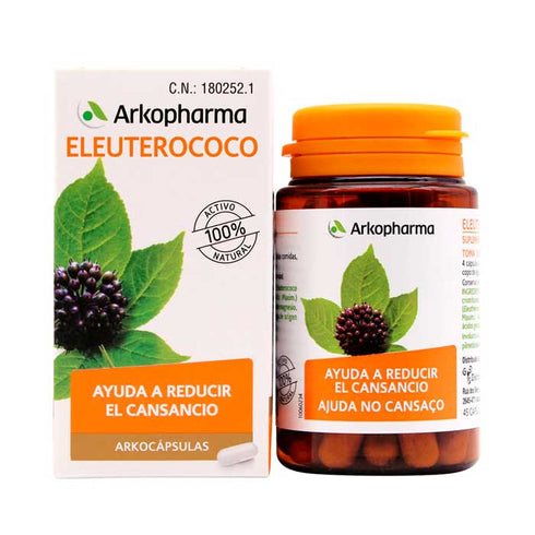 Arkopharma Arkocápsulas Eleutherococcus 45 Capsules - Jag Couture Beauty