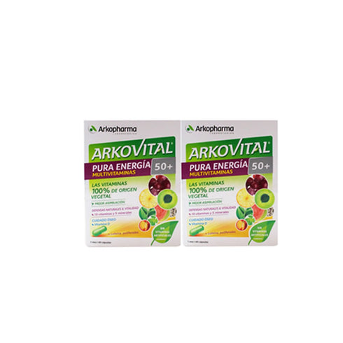 Arkopharma Arkovital Pure Energy Senior 50+ 2x60 Capsules - Jag Couture Beauty