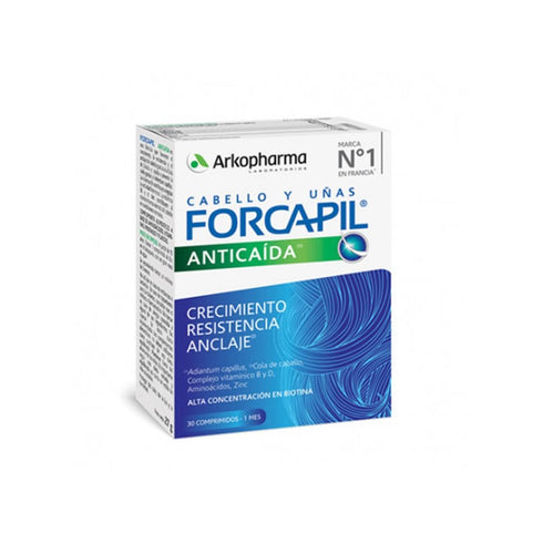 Arkopharma Forcapil Anti-Hair And Nail Loss 30 Tablets - Jag Couture Beauty