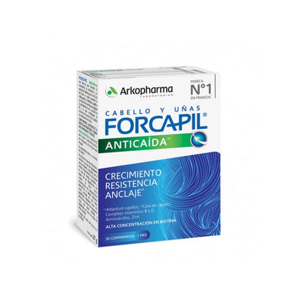 Arkopharma Forcapil Anti-Hair And Nail Loss 30 Tablets - Jag Couture Beauty