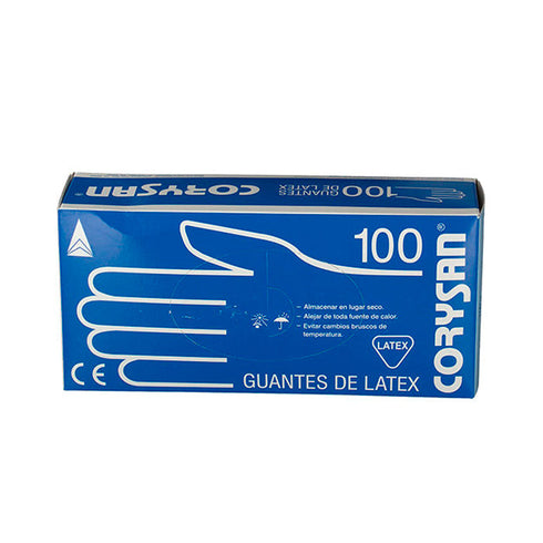 Corysan Latex Gloves Large Size 100U Jag Couture Beauty