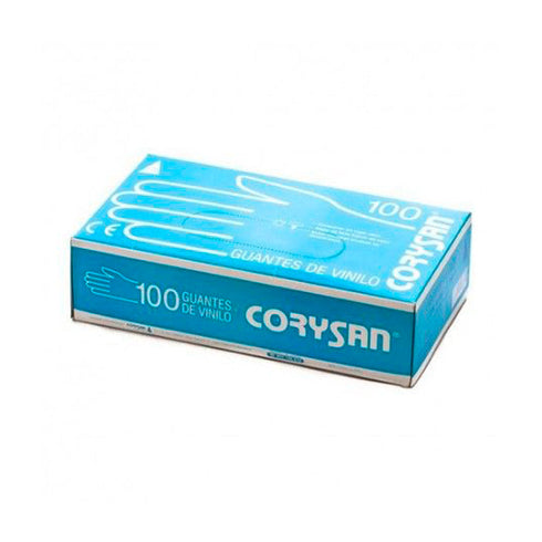 Corysan Vinyl Gloves Large Size 100U Jag Couture Beauty
