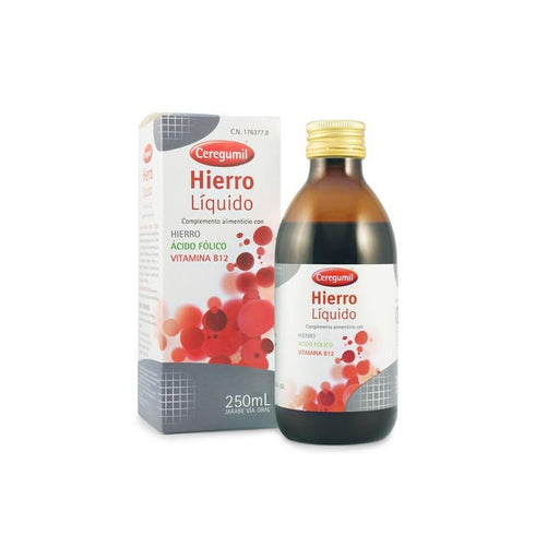 Ceregumil Hierro Líquido 250ml - Jag Couture Beauty