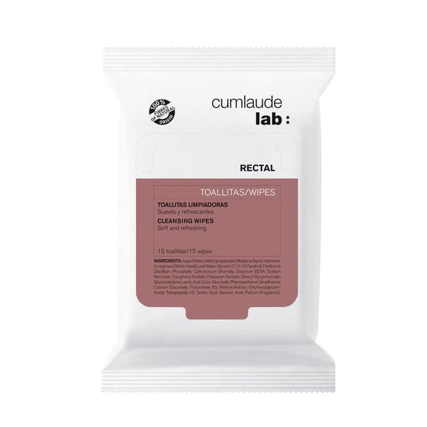 Cumlaude Perianal Wipes 15 Units Jag Couture Beauty