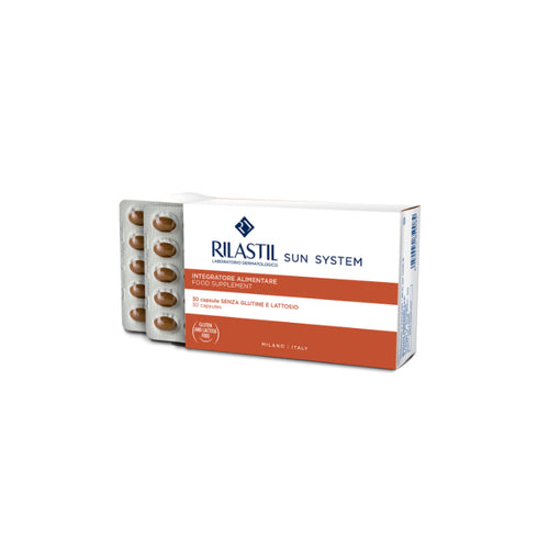 Rilastil Sun System Food Supplement 3x30 Capsule - Jag Couture Beauty