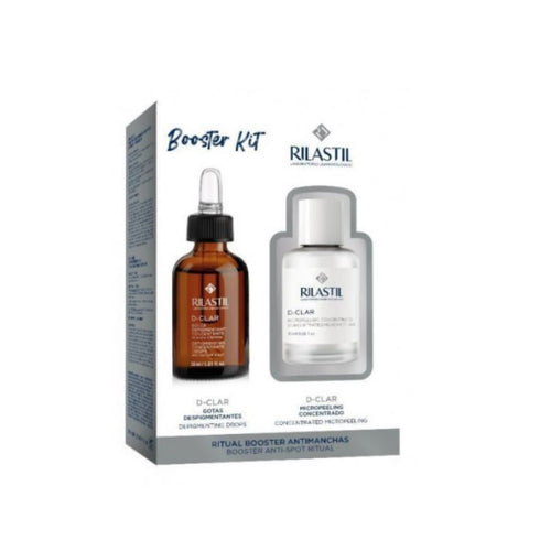Rilastil Ritual Booster Anti-spot D-Clar Drops 30ml+D-Clar Micropeeling Concentrate 30ml Set 2 Pieces - Jag Couture Beauty