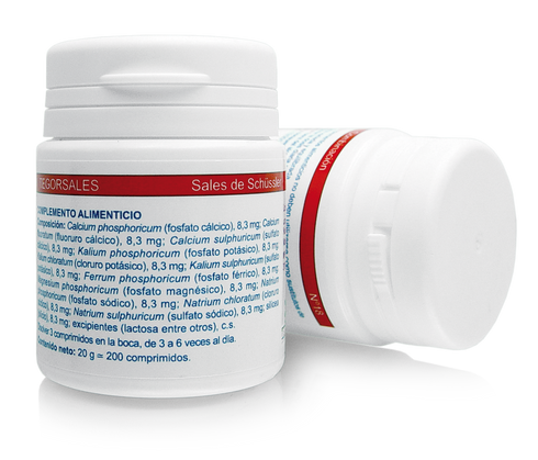 Tegorsales 18 Biocombinacion 200 Comprimidos - Jag Couture Beauty