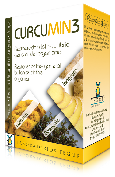 Tegor Curcumin 3 30 Comp Jag Couture Beauty