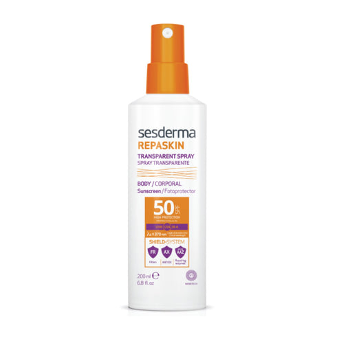 Sesderma Repaskin Transparent Spray Spf50 200ml - Jag Couture Beauty