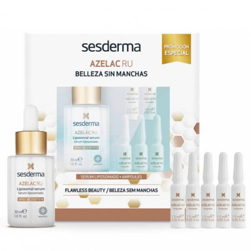 Sesderma Azelac Ru Liposome Serum + 5 Ampoules Set - Jag Couture Beauty
