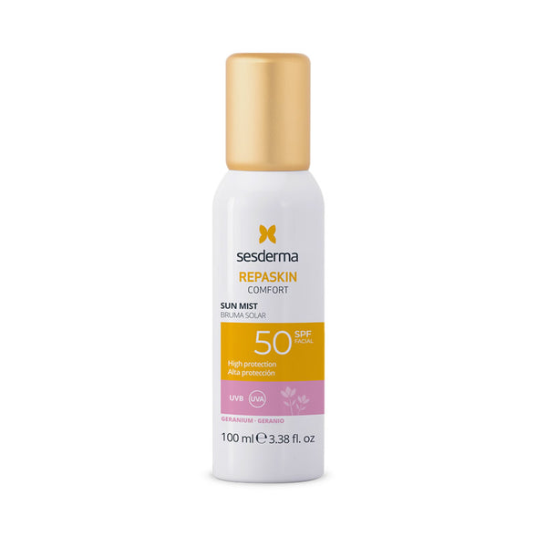 Sesderma Repaskin Confort Solar Mist Spf50 Geranium 100ml - Jag Couture Beauty