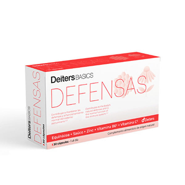 Deiters Basics Defenses 30 Capsules - Jag Couture Beauty