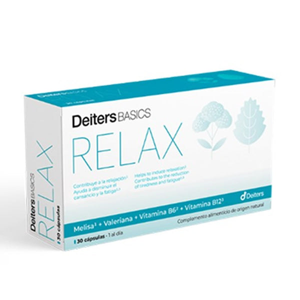 Deiters Basics Relax 30 Capsules - Jag Couture Beauty