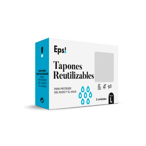 Eps Reusable Ear Plugs Size L 2uts Jag Couture Beauty