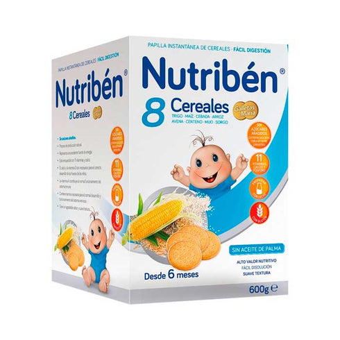 Nutribén 8 Cerealien Maria Crackers 600g