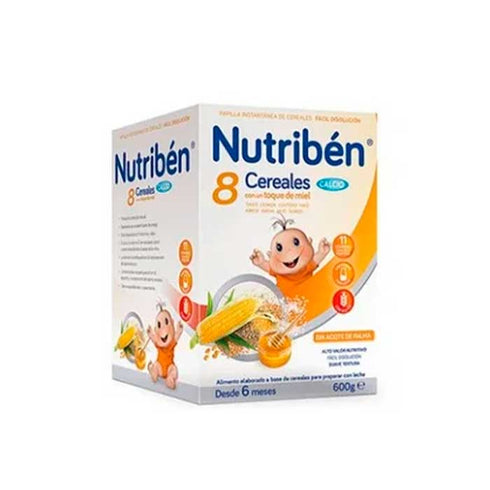 Nutribén 8 Honey Calcium Cereals 600g - Jag Couture Beauty