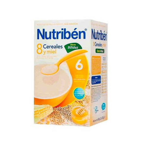 Nutribén 8 Cereals and Honey Bifidus 600g - Jag Couture Beauty