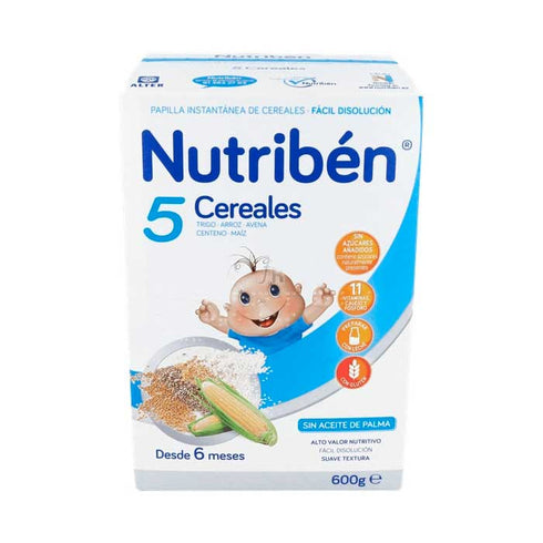 Nutribén Growth Cereals With Milk 600g - Jag Couture Beauty