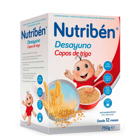 Nutribén Breakfast Wheat Flakes 750g - Jag Couture Beauty
