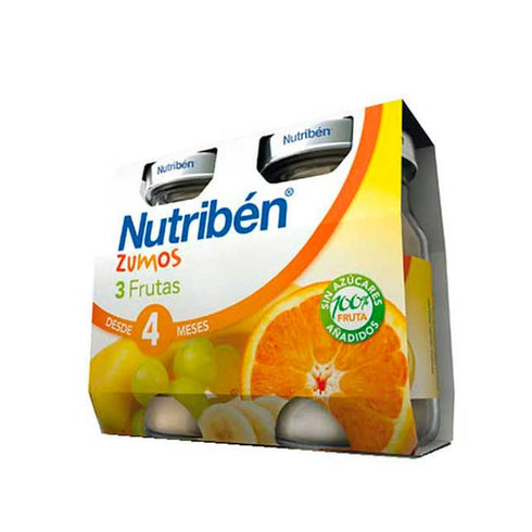 Nutribén 3 Fruits Juice 2x130ml - Jag Couture Beauty