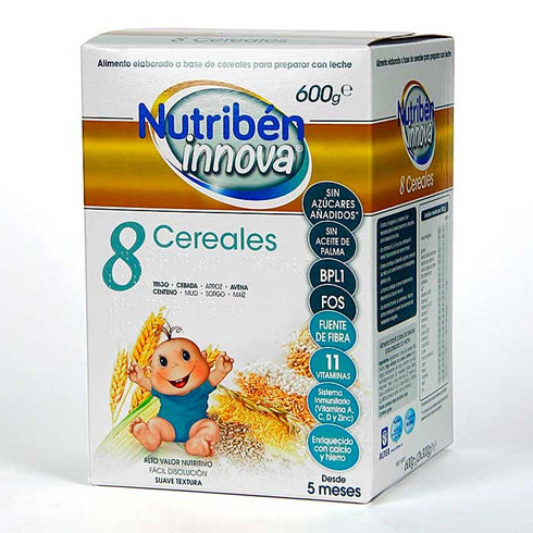 Nutribén Innova 8 Cereals 600g - Jag Couture Beauty