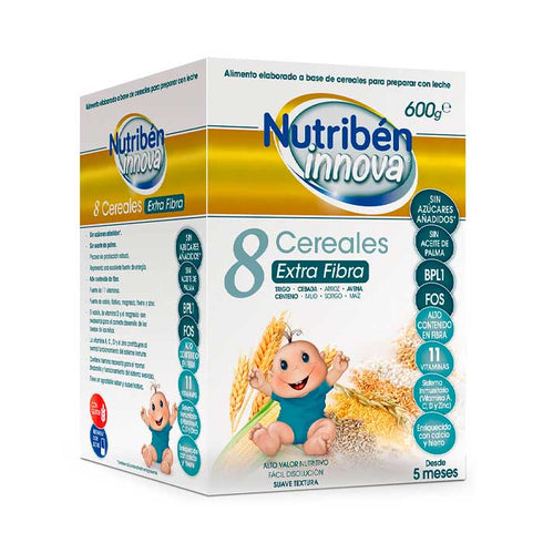 Nutribén Innova 8 Cereals Extra Fibre 600g - Jag Couture Beauty