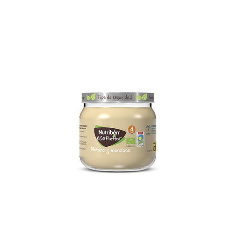 Nutriben Nutribén Ecopotitos Inicio Fruta Plátano y Manzana 120g - Jag Couture Beauty