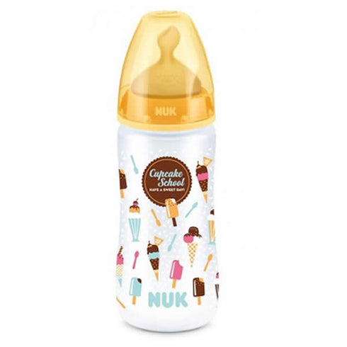 Nuk Baby Bottle Cupcake School Tetin Latex T2 6-18 Months 300ml - Jag Couture Beauty