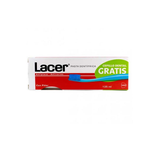 Lacer Toothpaste And Toothbrush - Jag Couture Beauty