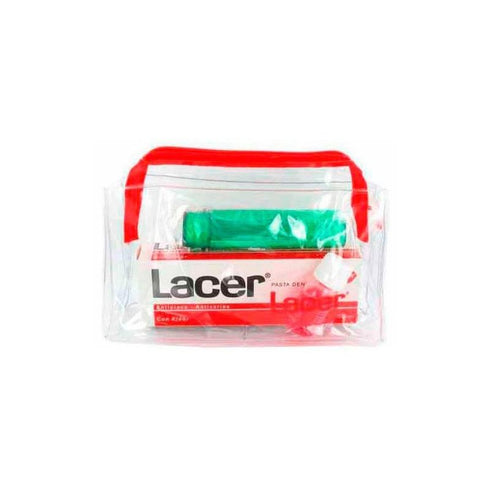 Lacer Travel Toilet Bag Paste Mouthwash Jag Couture Beauty