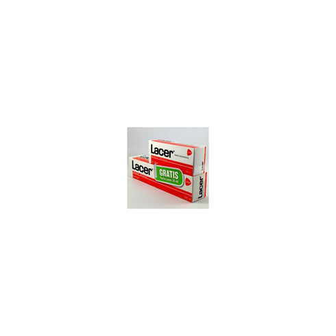 Lacer Toothpaste 125ml Tube 35ml Gift - Jag Couture Beauty