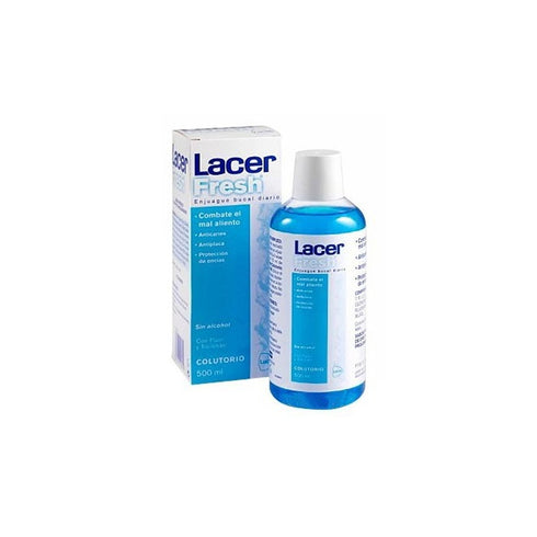 Lacer Fresh Mouthwash 600ml - Jag Couture Beauty