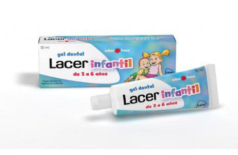 Lacer Children Strawberry Gel 50ml - Jag Couture Beauty