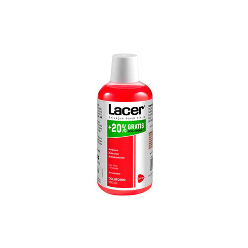 Lacer Mouthwash 500ml + 100ml - Jag Couture Beauty