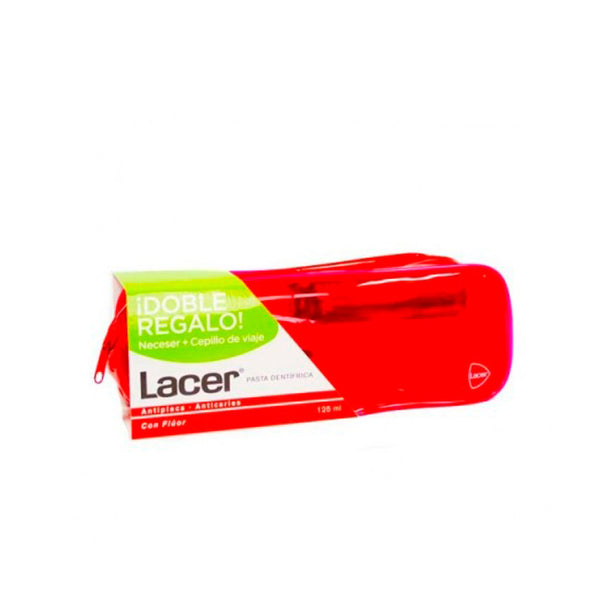 Lacer Toothpaste 125ml + Travel Toothbrush Gift - Jag Couture Beauty