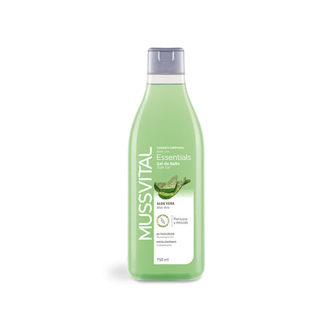 Mussvital Essentials Aloe Vera Bath Gel 750ml - Jag Couture Beauty