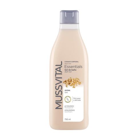 Mussvital Essentials Oats Bath Gel 750ml - Jag Couture Beauty