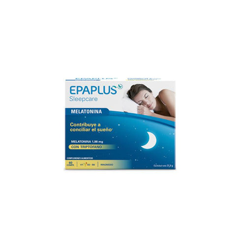Epaplus Sleepcare Melatonina y Triptófano 60 Cápsulas Jag Couture Beauty