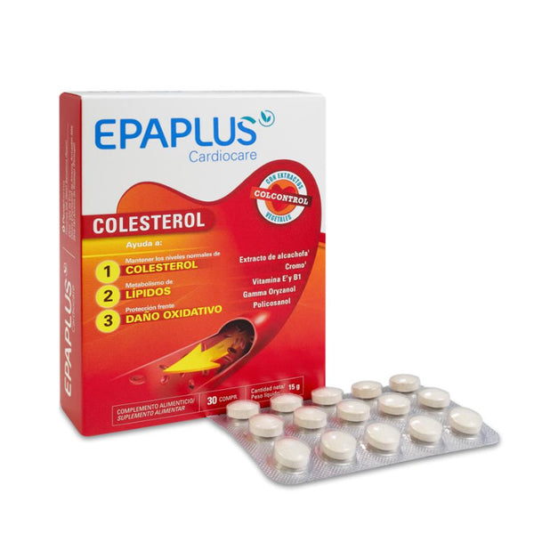Epaplus Cardio Cholesterol 30 Tablets - Jag Couture Beauty