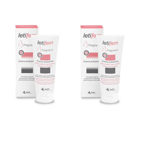 Letifem Pregnancy Anti Stretch Mark Cream 2x200ml - Jag Couture Beauty