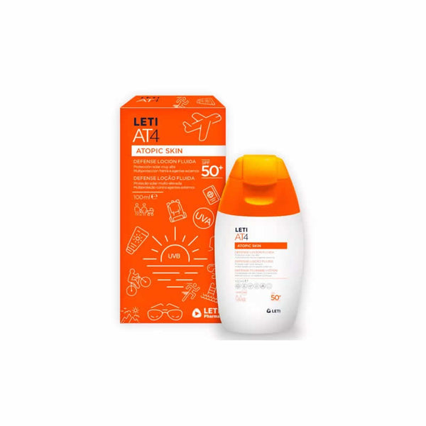 Leti At4 Fluid Sun Lotion Spf50+ 100ml - Jag Couture Beauty